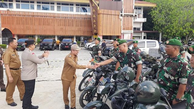 Ratusan Personel Gabungan di Pekanbaru Siap Bantu Pengamanan Kunker Presiden Jokowi di Riau