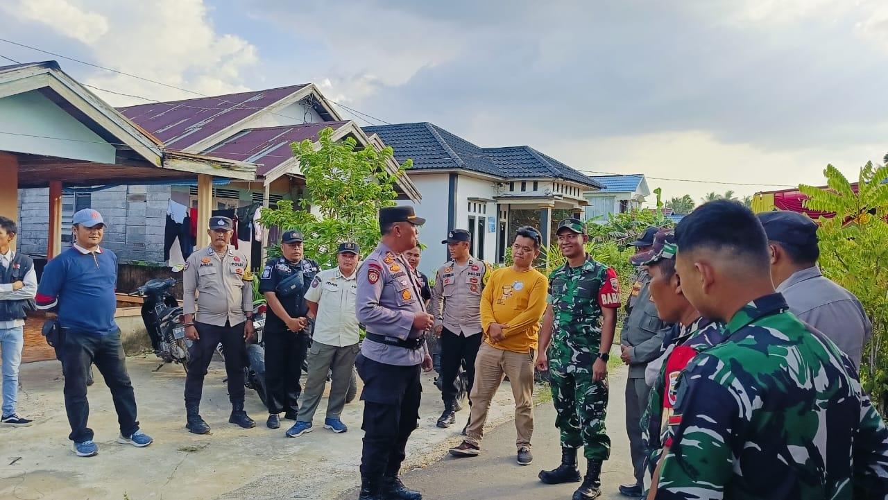 Polsek Tempuling Sinergi dengan Semua Pihak Amankan Kampanye Paslon Pilkada Inhil