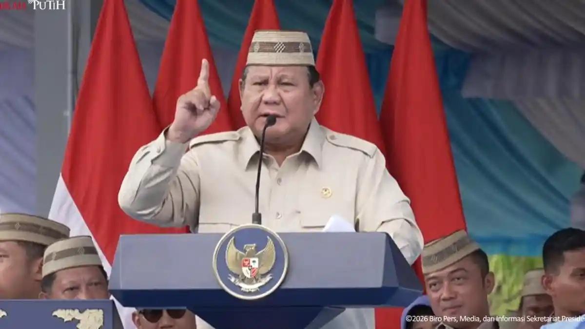 Soroti Kinerja Aparat Penegak Hukum, Presiden Prabowo Meradang: Introspeksi - Tribunpekanbaru.com