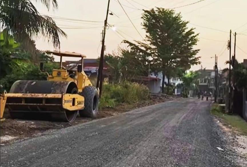 Warga Pekanbaru Bersyukur Jalan Diperbaiki: Akhirnya, Setelah Puluhan Tahun - Tribunpekanbaru.com