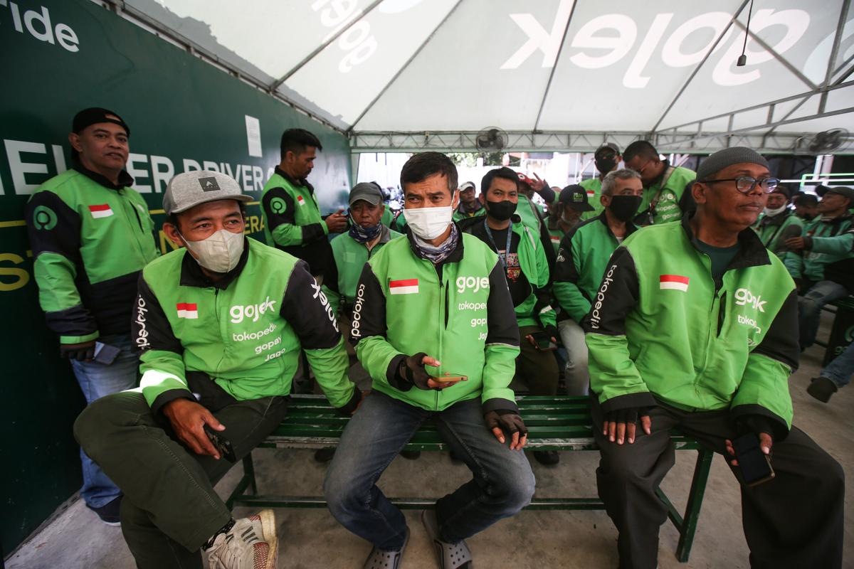 CEK FAKTA: Viral Driver Ojol dapat THR dari GoTo Senilai Rp1,8 Juta, Benarkah?