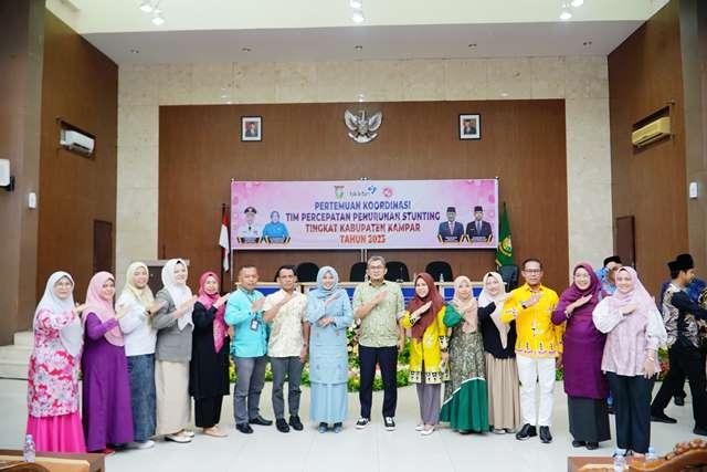 Sepulang Timba Ilmu dari Lampung Selatan, Pj Ketua TP PKK Kampar Rapat Penurunan Stunting