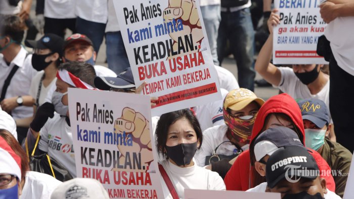 Tuntut Anies Baswedan Buka Tempat Hiburan, Pengusaha: Selama Bukan Robot, Potensi Menular Pasti Ada