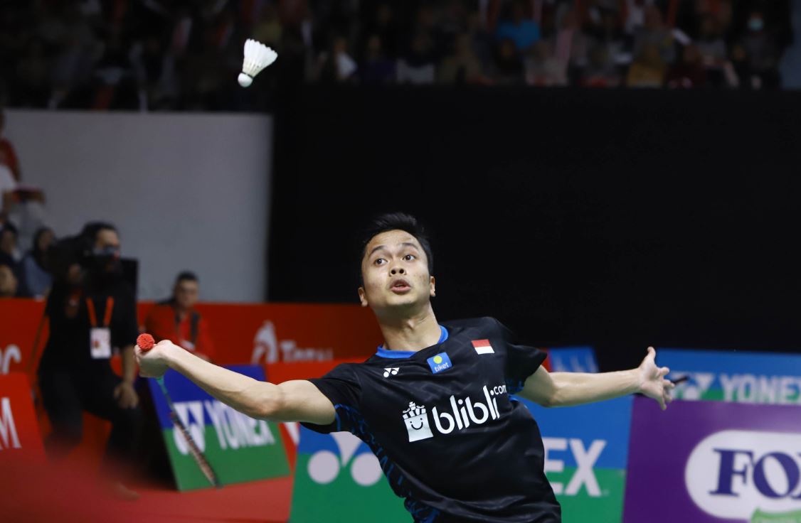 Hasil SEA Games 2019: Menang Dua Gim, Anthony Bawa Indonesia ke Final