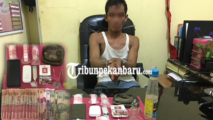 Bawa Narkoba Seorang Pria di Kepulauan Meranti Diamankan Polisi, Ada Bong di Rumah Tersangka
