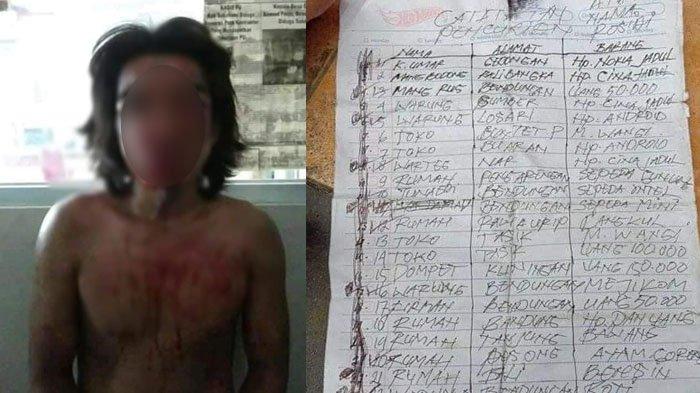 Viral Catatan Hasil Aksi Seorang Maling di Cirebon, Ambil Roti hingga Ayam Goreng, Ini Kisahnya