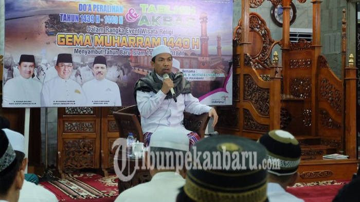 Doa Pergantian Tahun Baru Islam 1 Muharram Pembuka Wisata Religi Gema Muharram Inhil