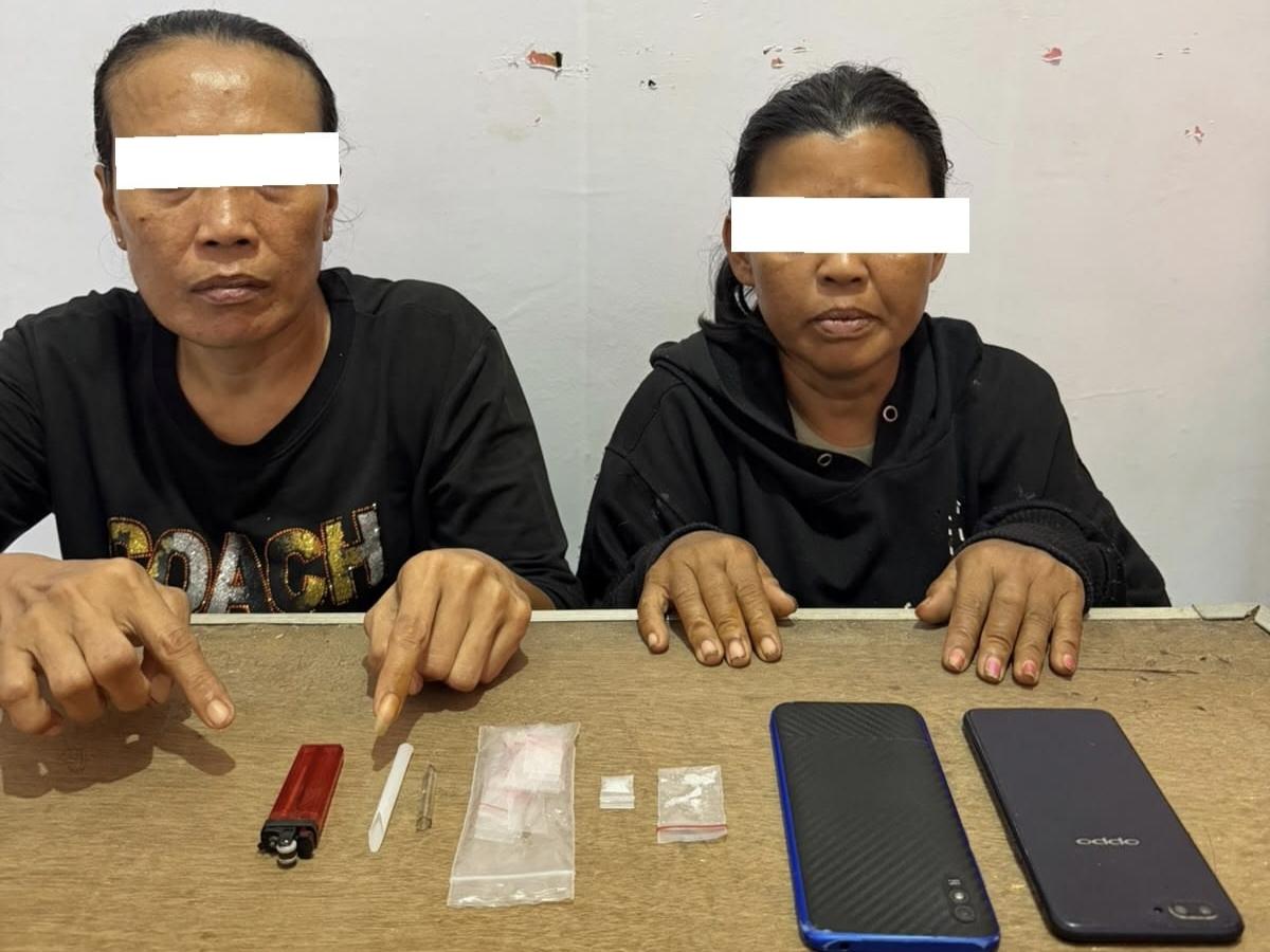 Gerebek Rumah di Bathin Solapan, Polres Bengkalis Amankan 2 Pengedar Narkoba - Tribunpekanbaru.com