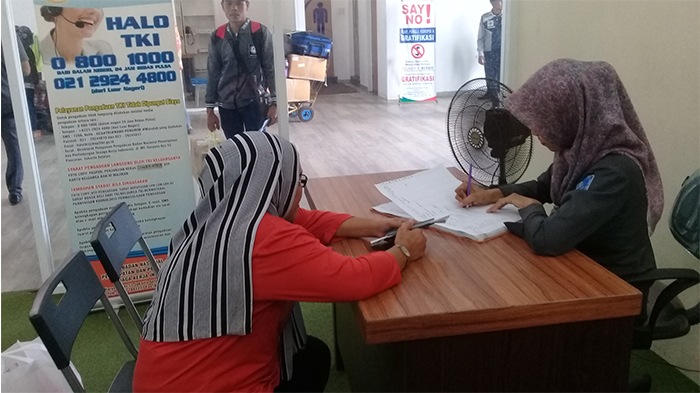 Mudik ke Dumai, TKI yang Bekerja di Malaysia Langsung Didata di P4TKI