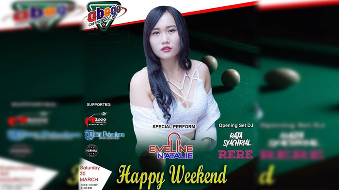 FDJ Cantik Ini Tampil di Abege Cafe and Pool pada Akhir Pekan, Nikmati Musik DJ Sambil Main Billiard