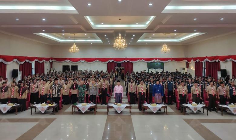 Gubernur Riau Lepas Kontingen Rainas XII, Ini pesannya