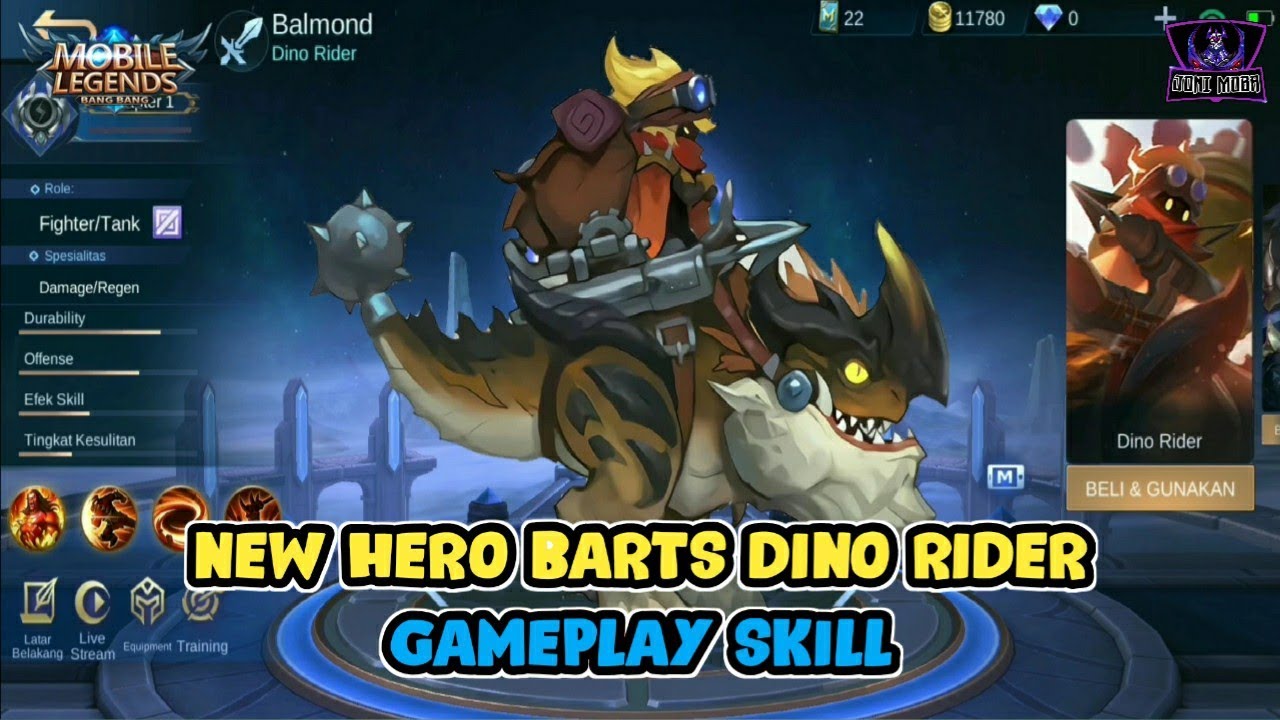 Build Item Hero Barts, Hero Terbaru Mobile Legend Bulan JULI 2020, Bisa Tank & Fighter