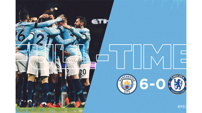 Bobol Gawang Chelsea 4 Kali pada Babak Pertama Bukan Hal Baru bagi Manchester City