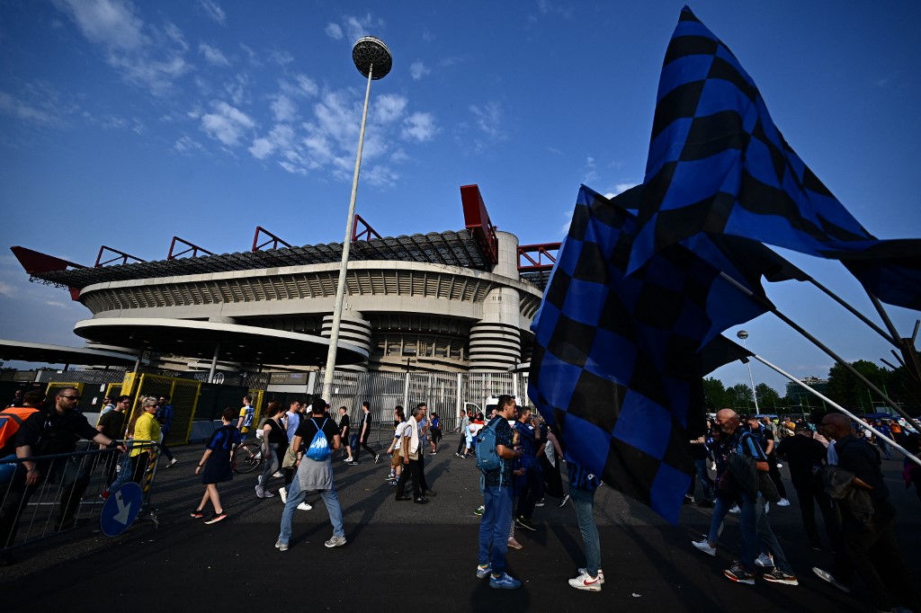 Inter Milan Siapkan Layar Raksasa di Stadion Giuseppe Meazza Gelar Nobar kontra Manchester City