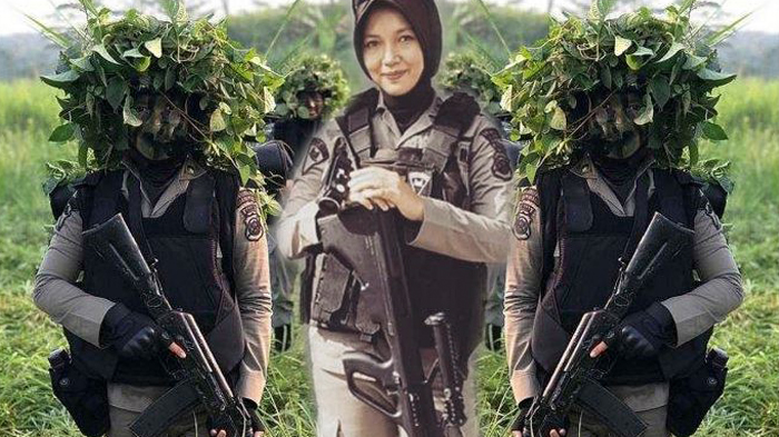 Kisah Anggota Pasukan Elite Polisi Miranti Silaban, Dulu Menangis karena Benci, Kini Cinta Brimob
