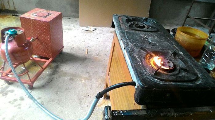 Mahasiswa UR Buat Kompor Air