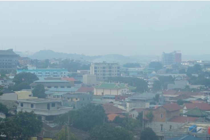 Asap Karhutla Sampai ke Kepri, Siswa Diimbau Gunakan Masker