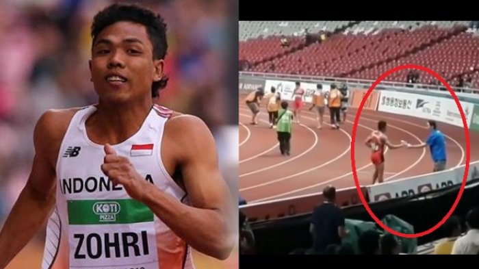 Meski Gagal, Tingkah Laku Lalu Zohri Tuai Apresiasi dari Warganet, Ternyata Ini yang Dilakukannya