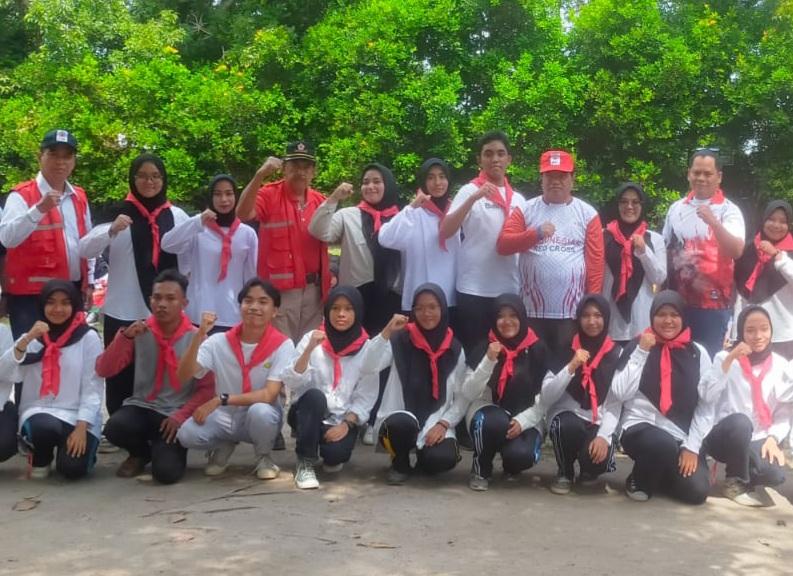Ratusan Anggota PMR dan KSR Tuntaskan Latgab Bersama PMI Pekanbaru