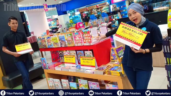 Mau Beli Buku Khusus Anak di Riau Kunjungi Gramedia Mal Pekanbaru Ada Promo Awas Kalap