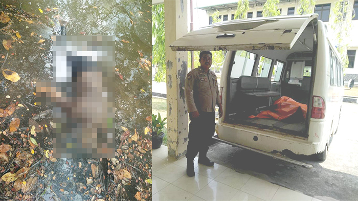 Tebas Belukar, Miswan Justru Temukan Mayat Lelaki Mengapung di Sungai Siatam Meranti Riau