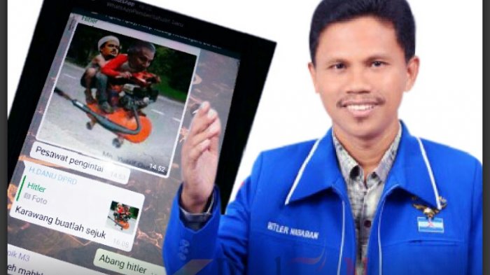 4 Fakta Anggota DPRD Hitler Nababan, Dihajar Massa Akibat Sebar Meme Rizieq Shihab dan Amien Rais
