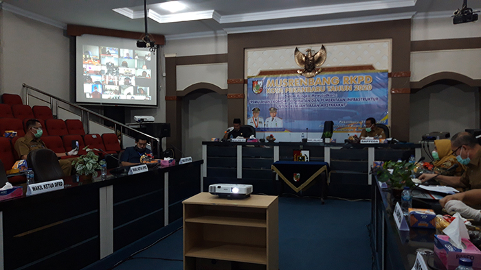 Bahas Pemulihan Ekonomi dari Covid-19, Pemko Pekanbaru Gelar Musrenbang Penyusunan RKPD 2021 Online