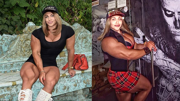 Wanita Cantik Pamer Tubuh Kekar Berotot, Perhatikan Foto-fotonya, Bikin Iri Atau Ngeri?