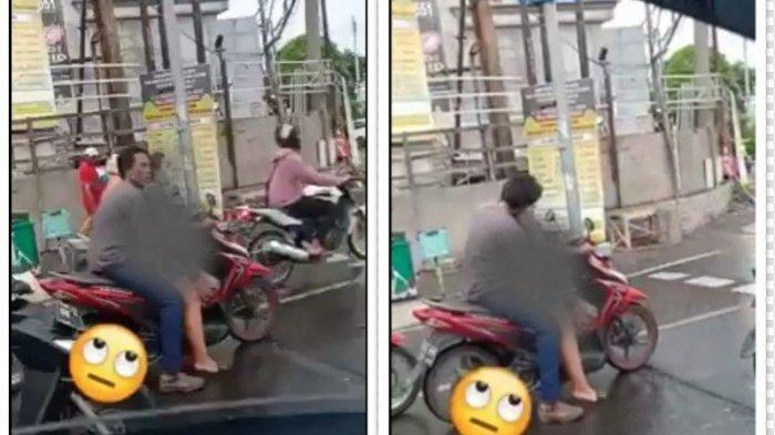Ngapain Suami Istri Ini Berbuat Asusila di Atas Motor di Jalan, Videonya Direkam dan Akhirnya Heboh