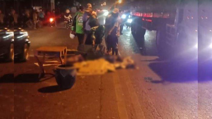 Tragis, Saat Antar Orderan Makanan Ojek Online Tewas, Pesanan Tumpah di Jalanan