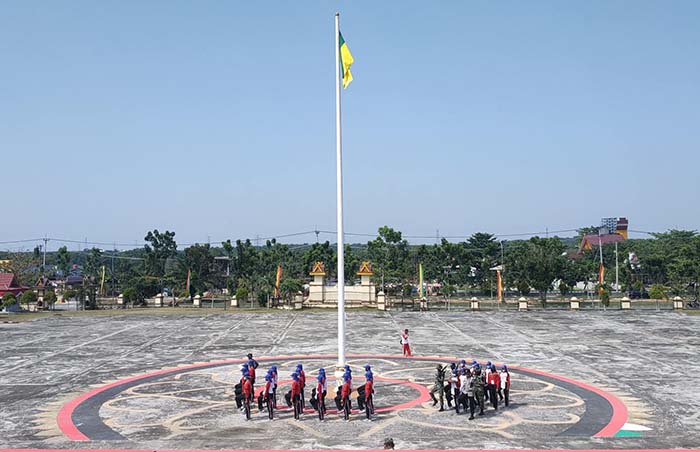 Jelang Bertugas Besok, Paskibraka Pelalawan Deg-degan, Tahun Ini Peringatan HUT RI Berbeda
