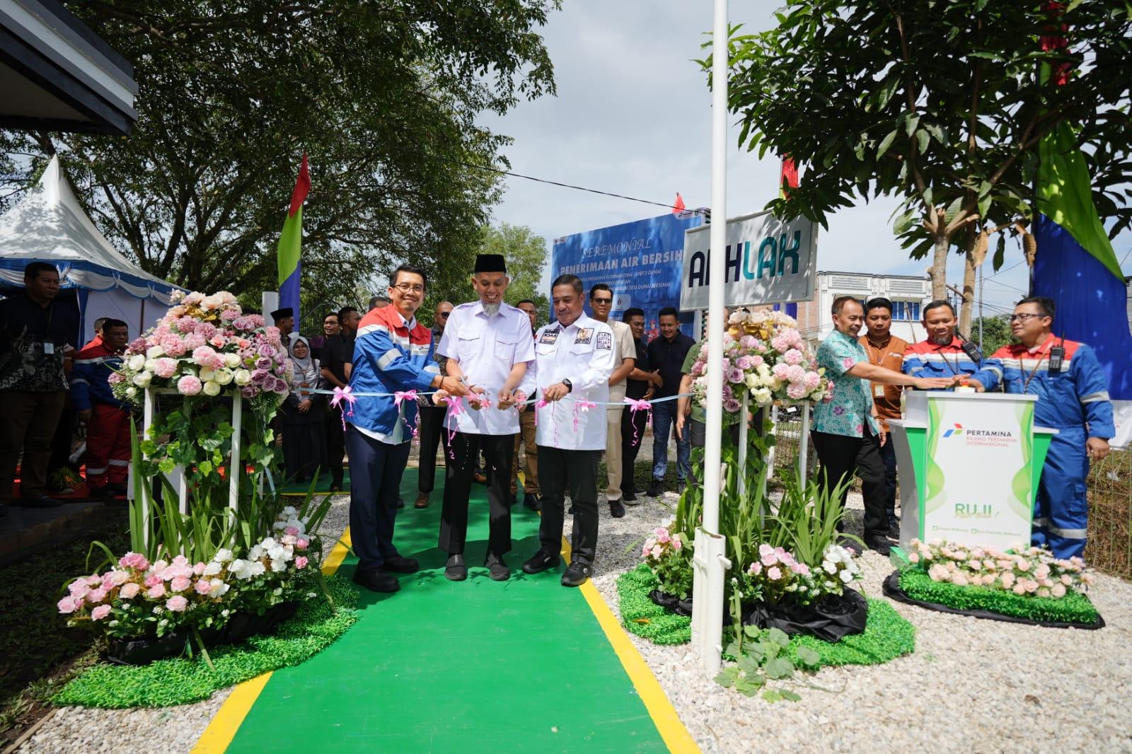 PDAM Tirta Dumai Bersemai Pasok Kebutuhan Air Bersih PT KPI Unit II Dumai