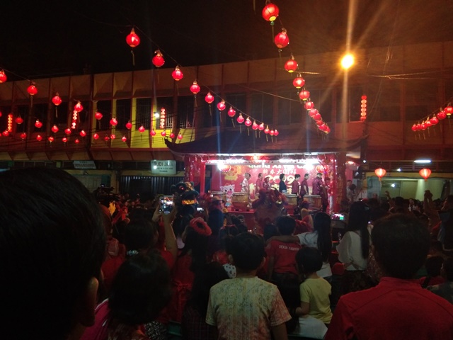 Live Streaming Pembukaan Imlek Bersama 2019 Meriah! Warga Padati Jalan Karet Pekanbaru