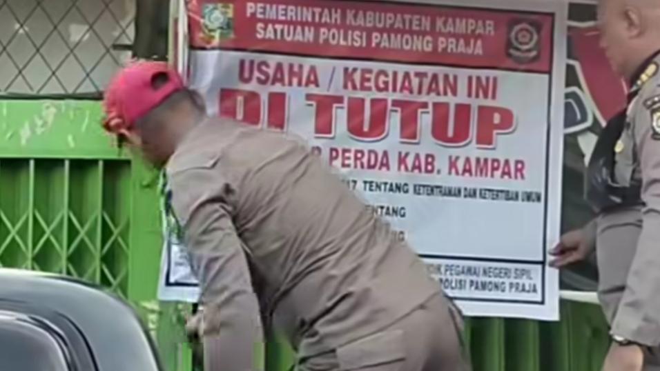 Soal Temuan Cewek di Bawah Umur di Warung Remang-Remang, Ini Kata Satpol PP Kampar - Tribunpekanbaru.com