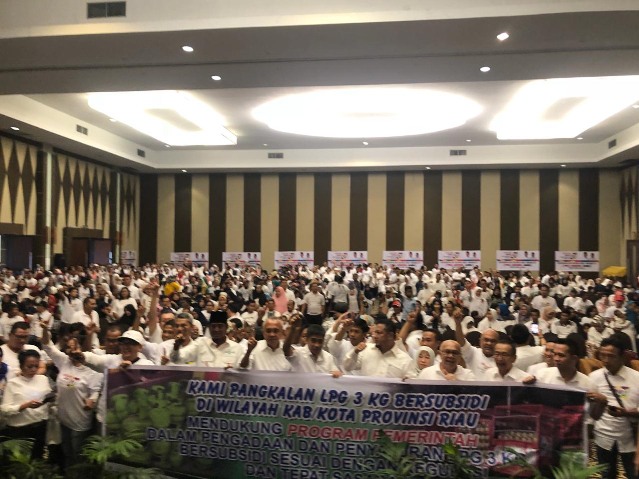 Pengusaha Pangkalan Elpiji 3 Kg di Riau Dukung Jokowi, Ini Isi Deklarasinya