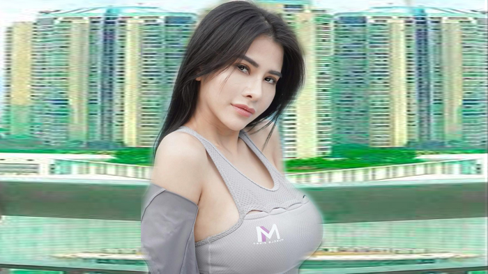 PPKM Ala Maria Vania Bikin Keringatan, Maria Vania Pakai Sport Bra Tampil Menggoda, Ada yang Ngezoom