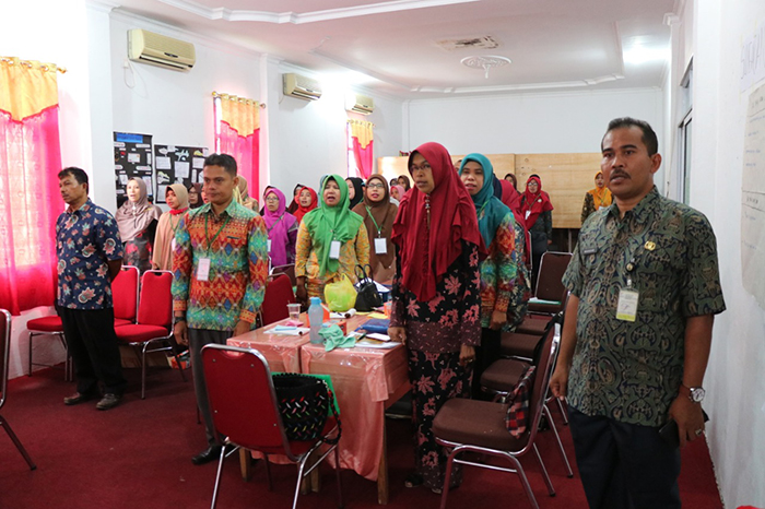 Guru Mata Pelajaran Ikut Pelatihan Modul II Program Tanoto Foundation di Siak Riau