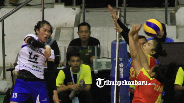 FOTO: Proliga Putaran 2 Pekanbaru, Tim Putri Jakarta Pertamina Energi Kalahkan Jakarta Elektrik PLN - proliga4.jpg