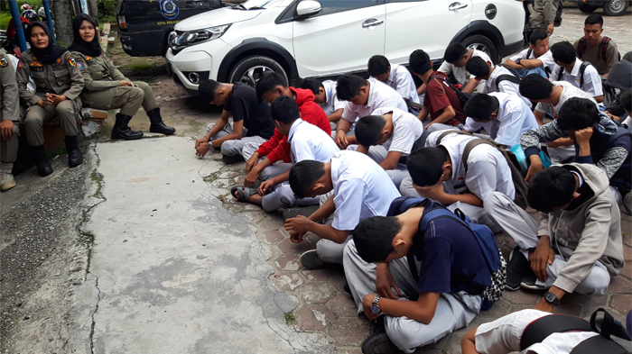 Tiga Orang Dipulangkan, Dinsos Pekanbaru Bina Anak Jalanan terjaring Razia