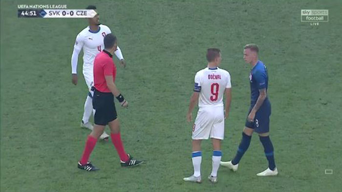 Hasil Slovakia Vs Ceko Imbang 0-0 pada Babak Pertama UEFA Nations League 2018