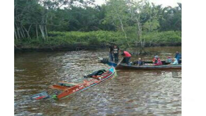 5 Orang Penumpang Masih Hilang, Kecelakaan Speedboat di Sungai Dawas Perbatasan Banyuasin-Muba