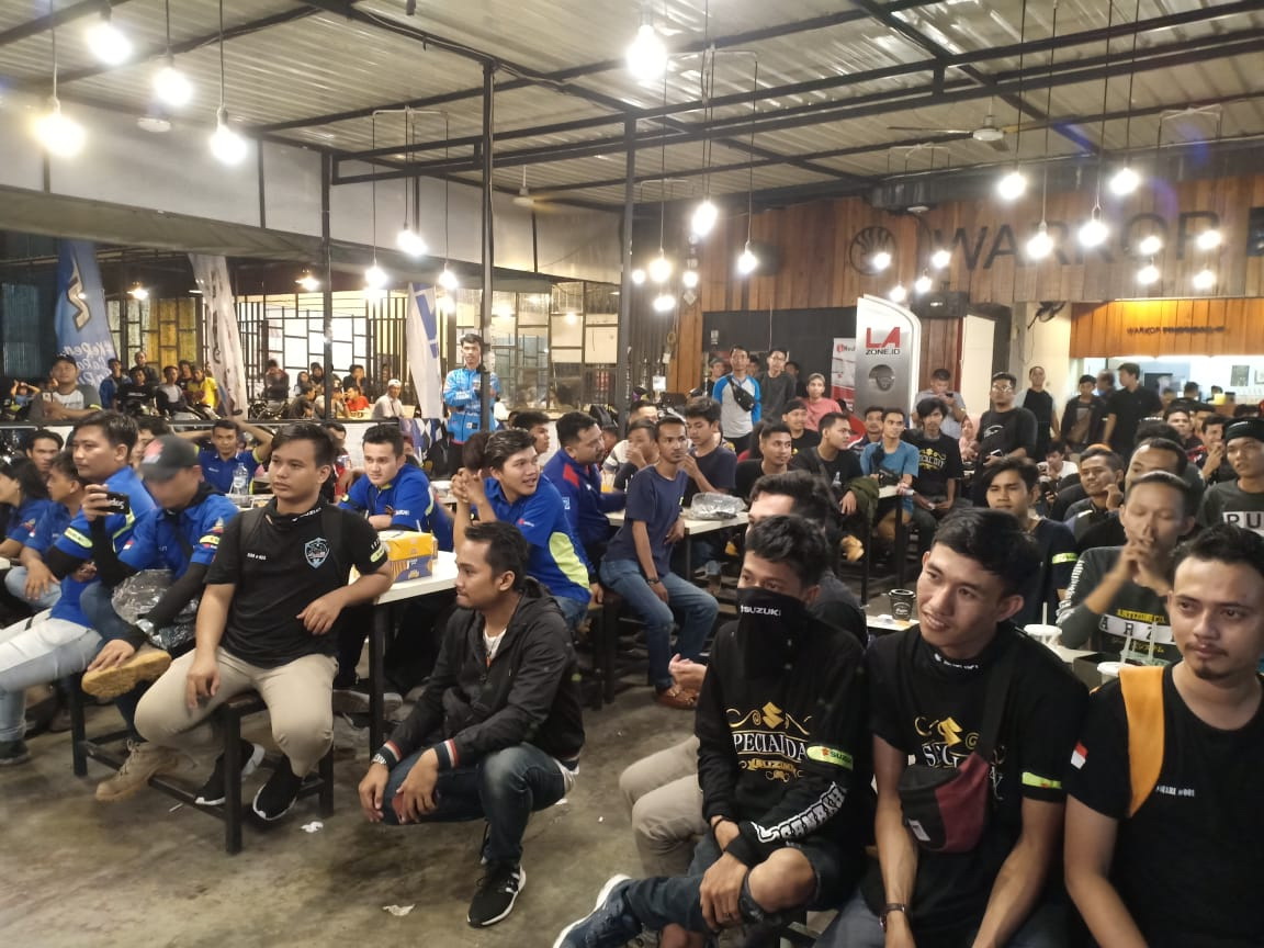 SIS dan RJC Gelar Suzuki Saturday Night Riding
