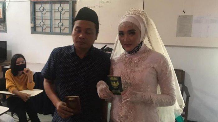 Tahanan Narkoba Lakukan Ijab Kabul di Lapas, Mempelai Wanita : Perjuangan Ini Kita Lalui Bersama