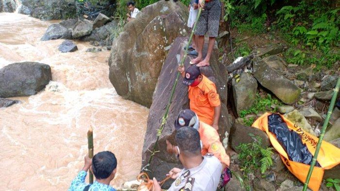 Pemancing Temukan Sepasang Kaki Tersangkut di Sungai Cimandur, Pekan Lalu Hanyut Potongan Tangan