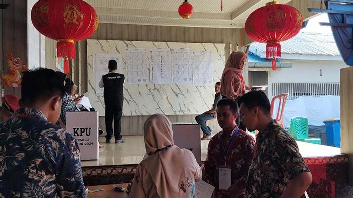 Prabowo-Gibran Unggul di 3 TPS Khusus di Lapas Rohil, Suara Anies-Muhaimin dan Ganjar-Mahfud Segini