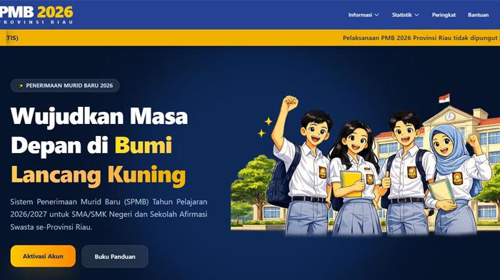 SPMB di Inhu, Siswa dari Inhil Boleh Mendaftar ke Inhu, Ini Penjelasan Disdikbud - Tribunpekanbaru.com