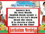 Answer-Key-Grade-4-English-Pages-84-85-Draw-the-Clock-Unit-8-Be-On-Time-Merdeka-Curriculum.jpg