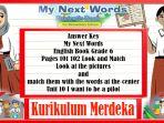 Answer-Key-Grade-6-English-Pages-101-102-Look-and-Match-Unit-10-My-Next-Words-Merdeka-Curriculum.jpg