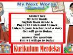 Answer-Key-Grade-6-English-Pages-75-Listen-and-Answer-Unit-8-My-Next-Words-Merdeka-Curriculum.jpg