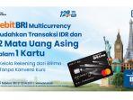Tanpa Biaya Konversi, Debit BRI Multicurrency Jadi Pilihan Tepat untuk Transaksi Luar negeri